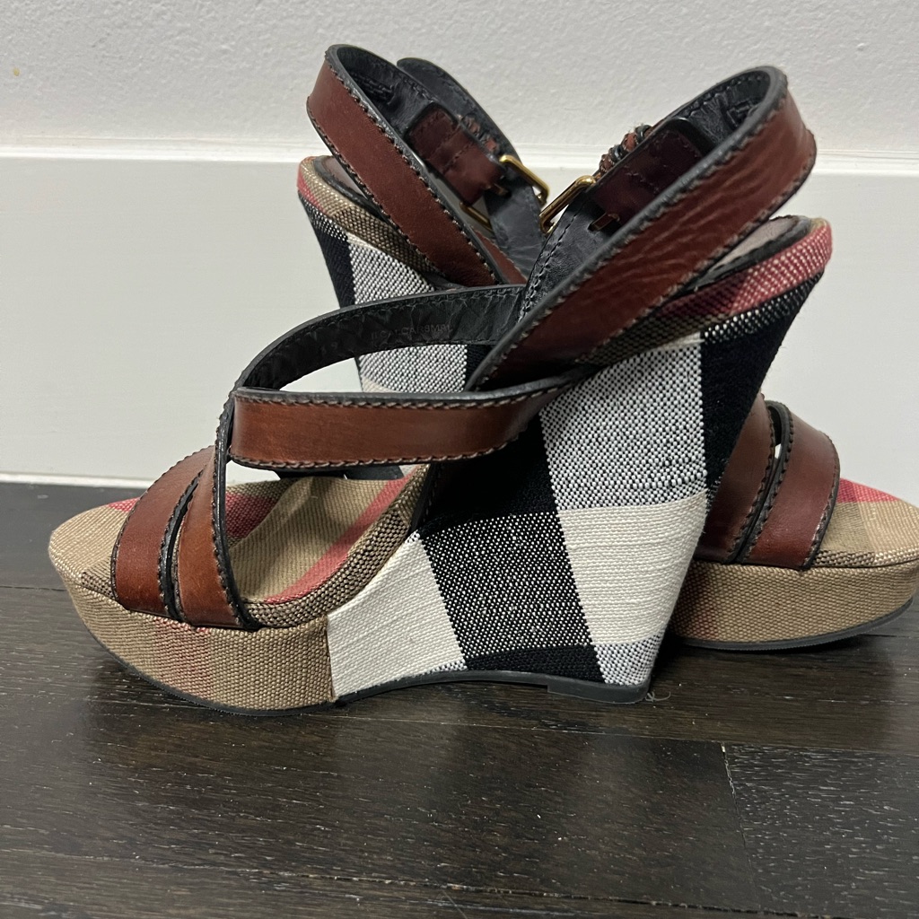 Burberry Wedge Heel